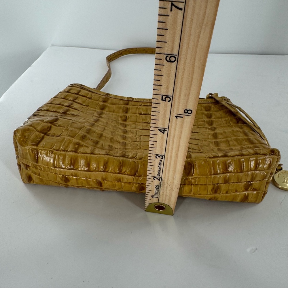 Brahmin Anytime Crocodile Embossed Mini Melbourne Shoulder Bag - Picture 9 of 9
